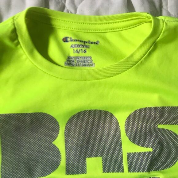Champions boys athletic T-shirt size 14 - Picture 2 of 2
